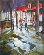 "Master of the Nets Garden--Interior"