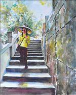 "On the Steps"